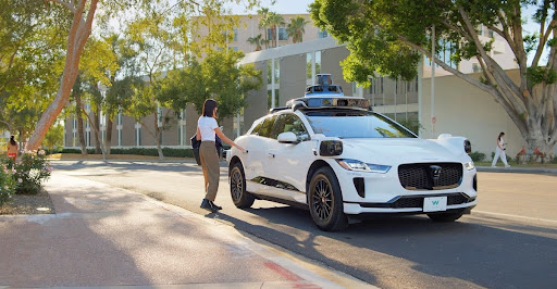 Página oficial do serviço Waymo One, usado pela marca para apresentar sua operação de robo
